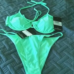 NWT 2 piece bikini bathing suit
